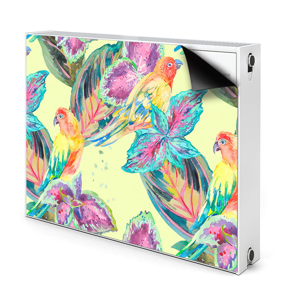 Cache radiateur aimanté Papagali Colorați