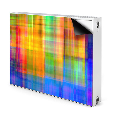 Aimant cache radiateur Grilă Colorată