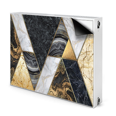 Couvercle magnétique du radiateur Mozaic De Marmură