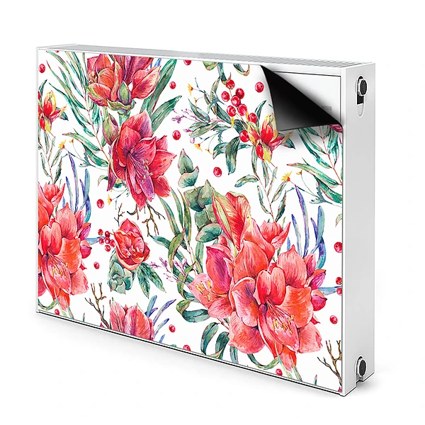 Aimant décoratif pour radiateur Flori Roșii