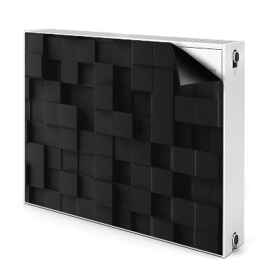 Tapis magnétique pour radiateur Cuburi 3D Negre