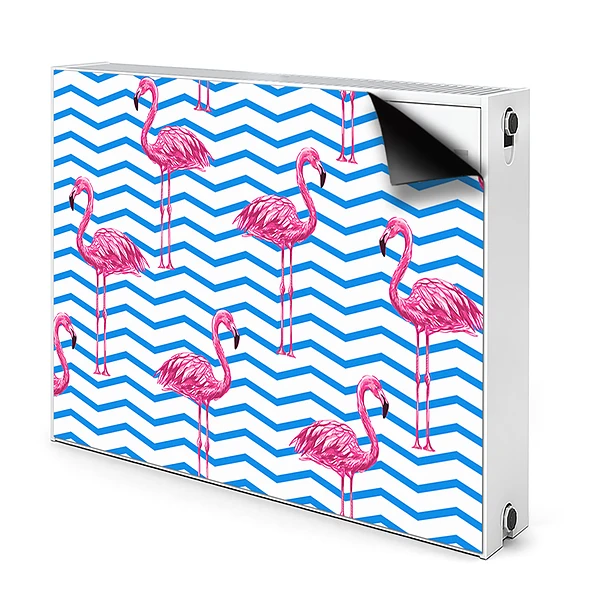 Tapis de radiateur décoratif Flamingos