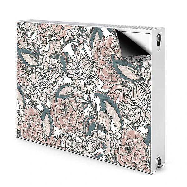 Déco cache radiateur Flori Roz