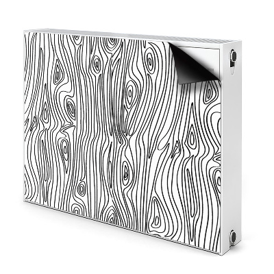 Déco cache radiateur Imitatie Lemn