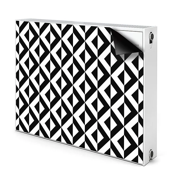 Couvercle magnétique du radiateur Iluzie Geometrică