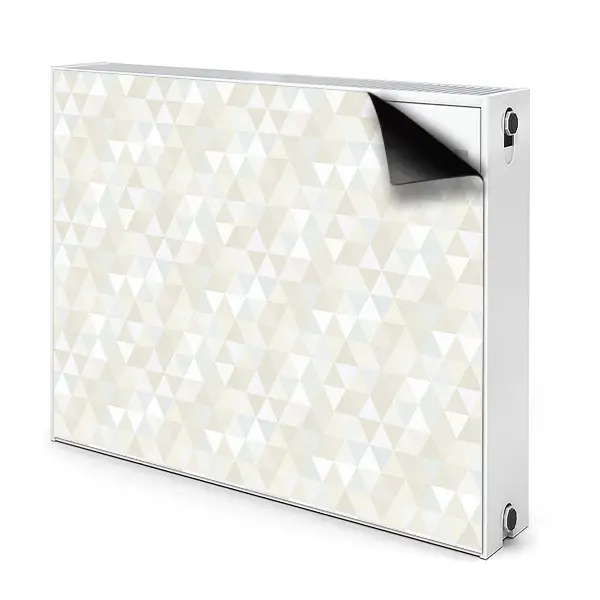 Tapis de radiateur décoratif Model De Triunghiuri