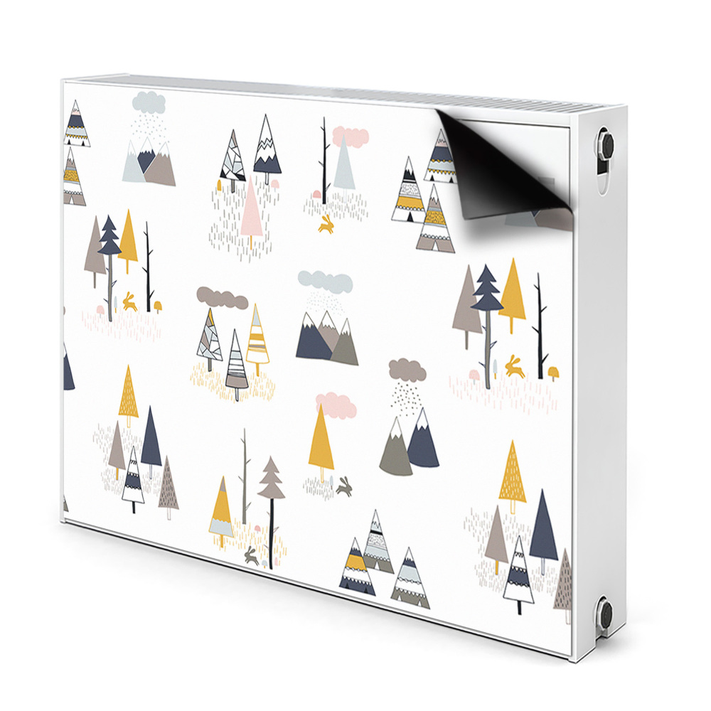 Déco cache radiateur Copaci Desenați