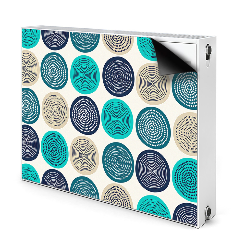 Cache radiateur aimanté Cercuri Abstracte