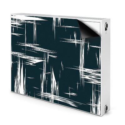 Aimant décoratif pour radiateur Zgârieturi Albe