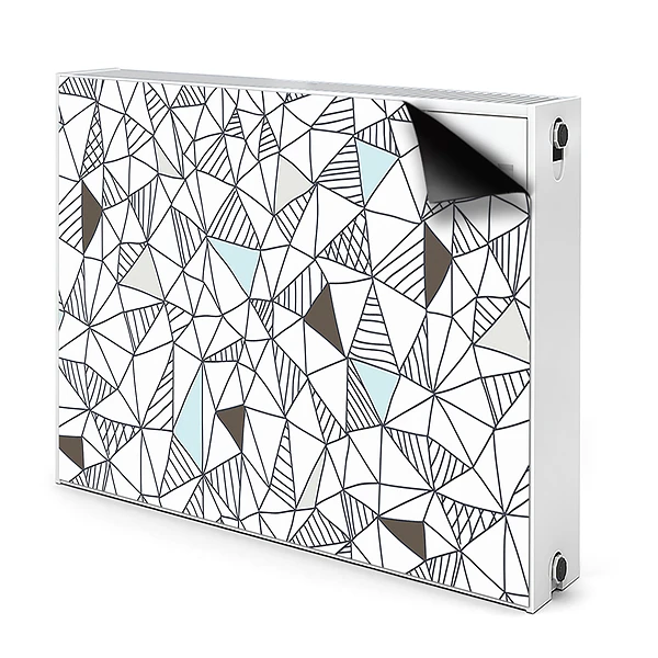 Cache radiateur aimanté Model Geometric