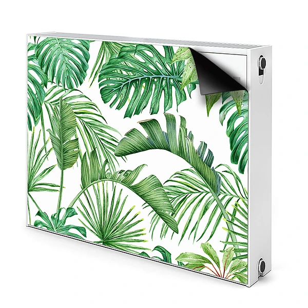 Déco cache radiateur Palm Și Monstera