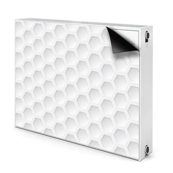 Cache radiateur déco Hexagoane Tridimensionale