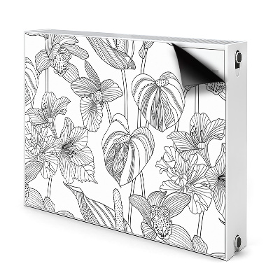 Cache radiateur aimanté Contururi De Flori