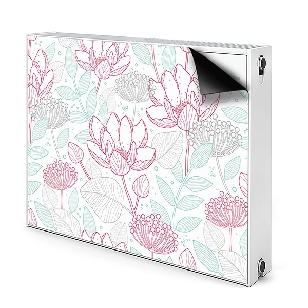 Décoration radiateur Contururile Florilor