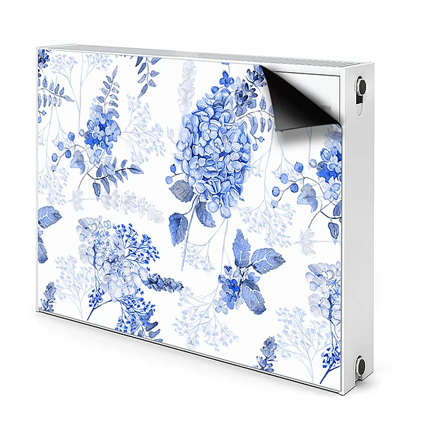 Tapis de radiateur décoratif Hortensie Albastră