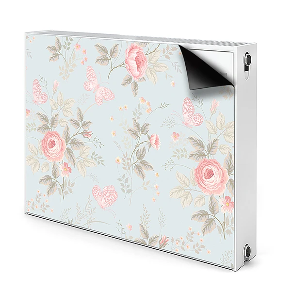 Déco cache radiateur Trandafiri Și Fluturi