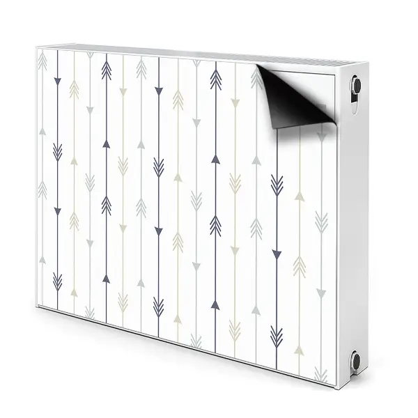 Couvercle magnétique du radiateur Săgeți Geometrice