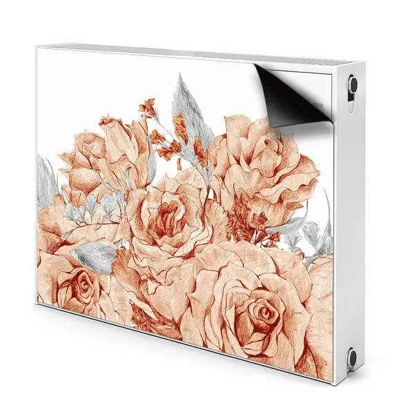 Tapis magnétique pour radiateur Trandafiri Înfloriți