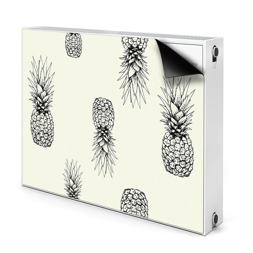 Couvercle magnétique du radiateur Model Fără Sudură De Ananas