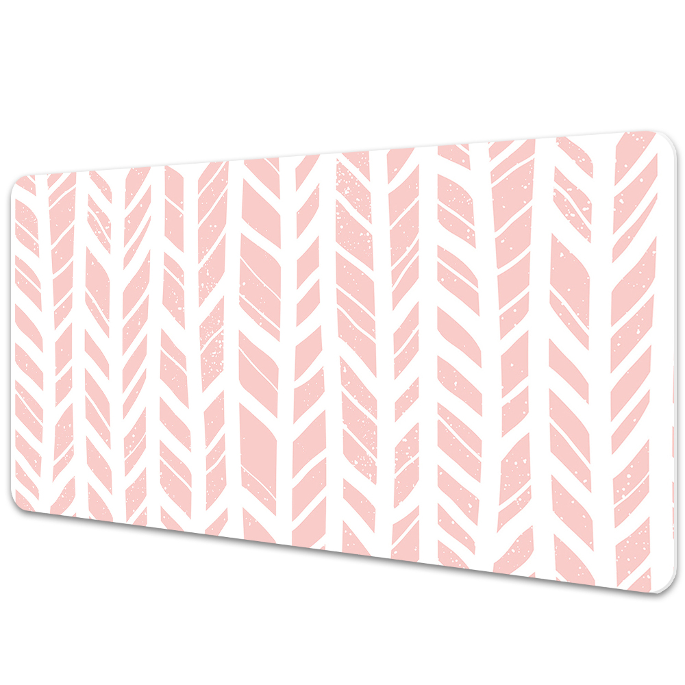 Mapa de birou Spiță de hering albă și roz