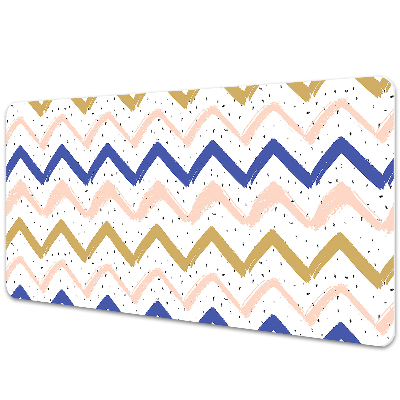 Mapa birou Zigzaguri geometrice pictate