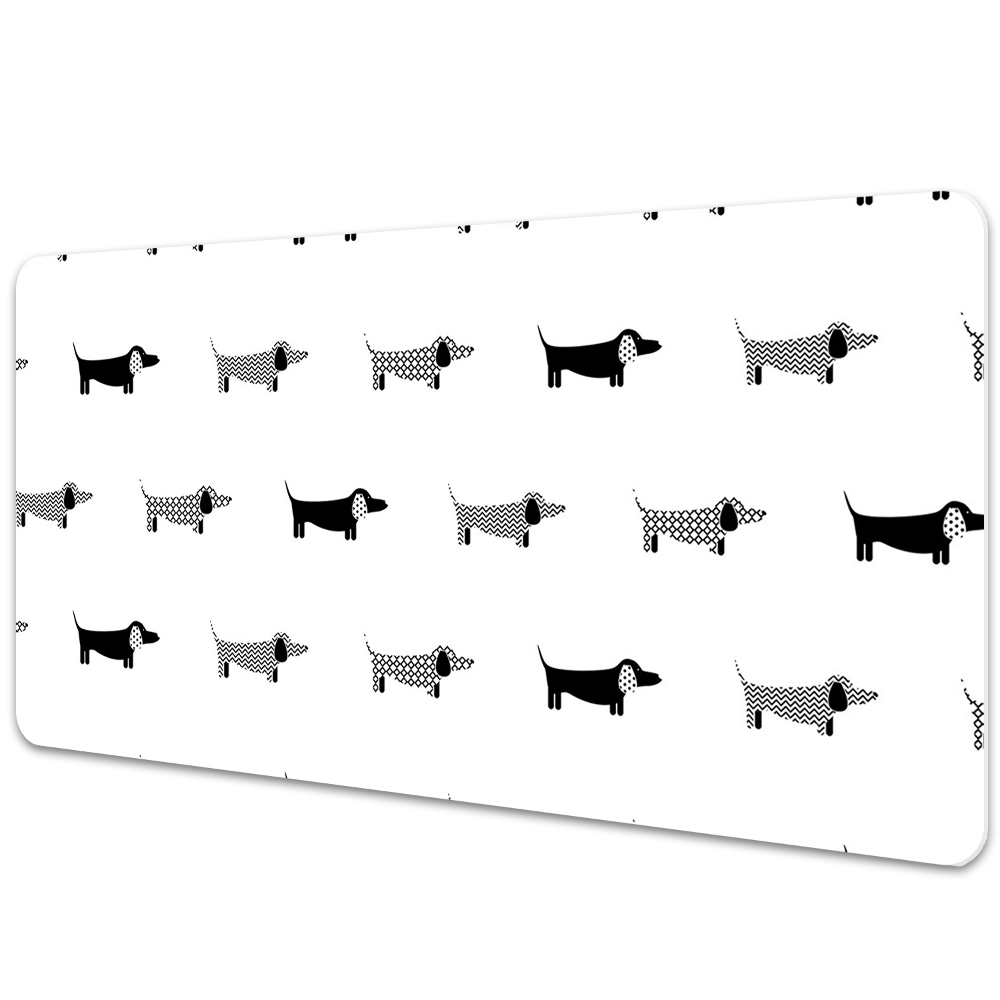 Cercuri în stil retro Desk Pad de protecție