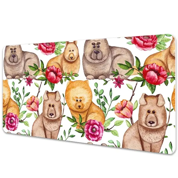 Mapa birou Câini Chow Chow