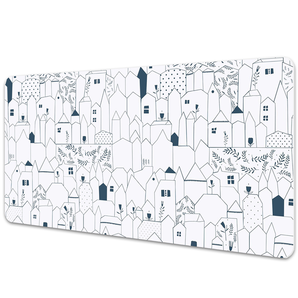 Puncte și frunze Desk pad