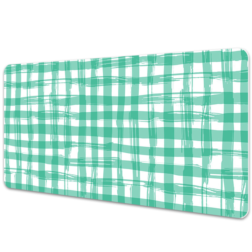 Mapa protectie birou Carouri verzi geometrice