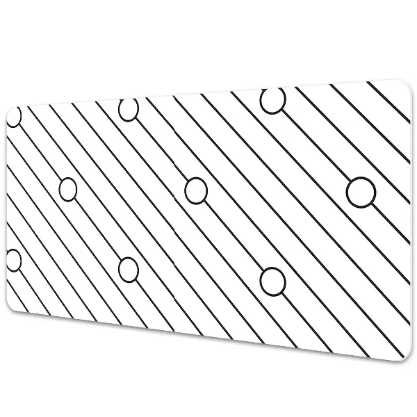 Protectie birou Model cu dungi