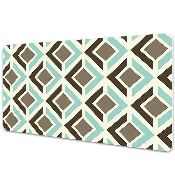 Protectie birou Model geometric retro