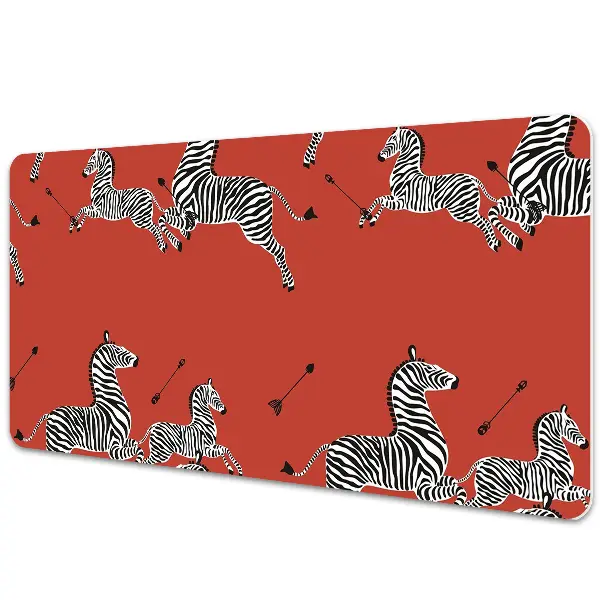 Mapa protectie birou zebre africane
