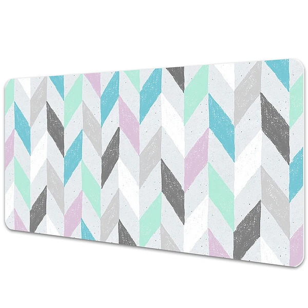 Mapa protectie birou Material textil cu forme geometrice