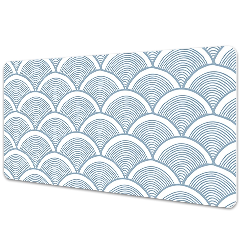 Mapa de birou Model de solzi de pește