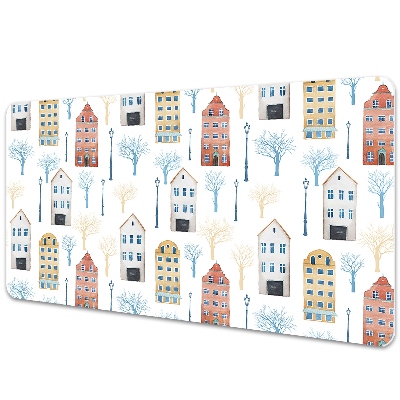 Mapa birou Arhitectură cu clădiri