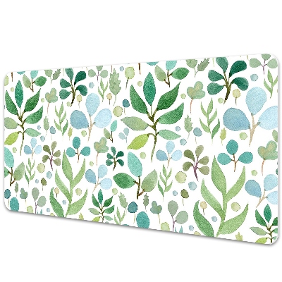 Mapa birou Frunze mici în nuanțe de verde