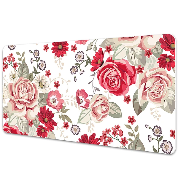 Protectie birou Flori colorate
