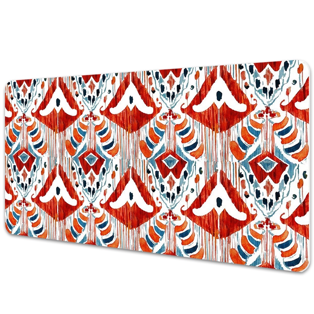 Model floral cu dungi Covoraș de masă xxl