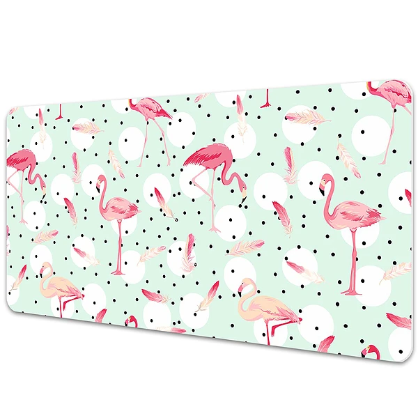 Mapa protectie birou Model cu flamingi