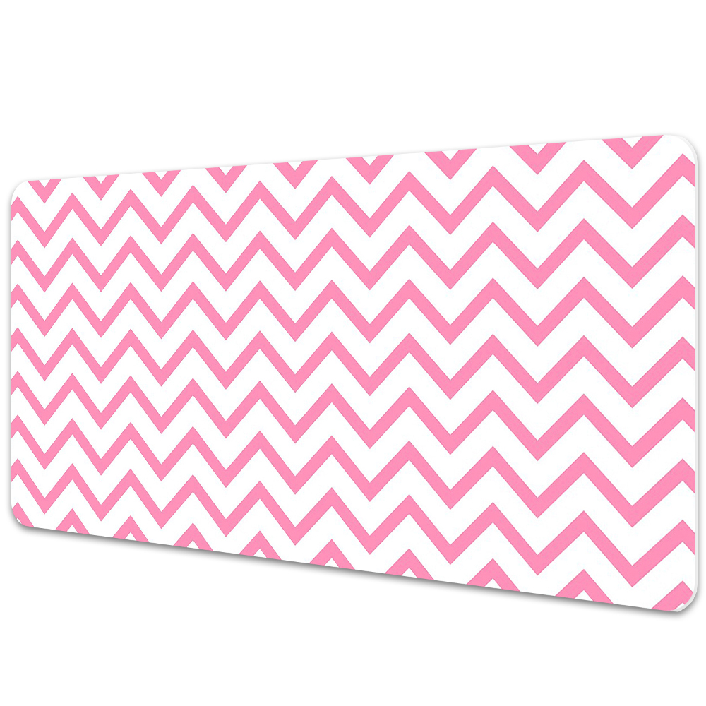 Mapa birou Zigzaguri geometrice roz