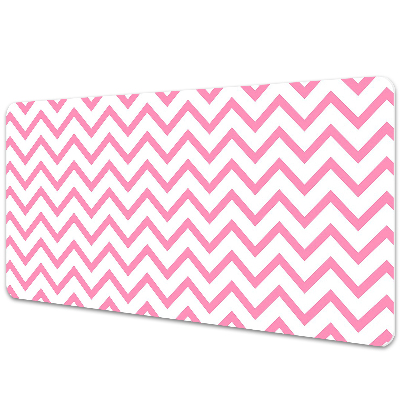 Mapa birou Zigzaguri geometrice roz