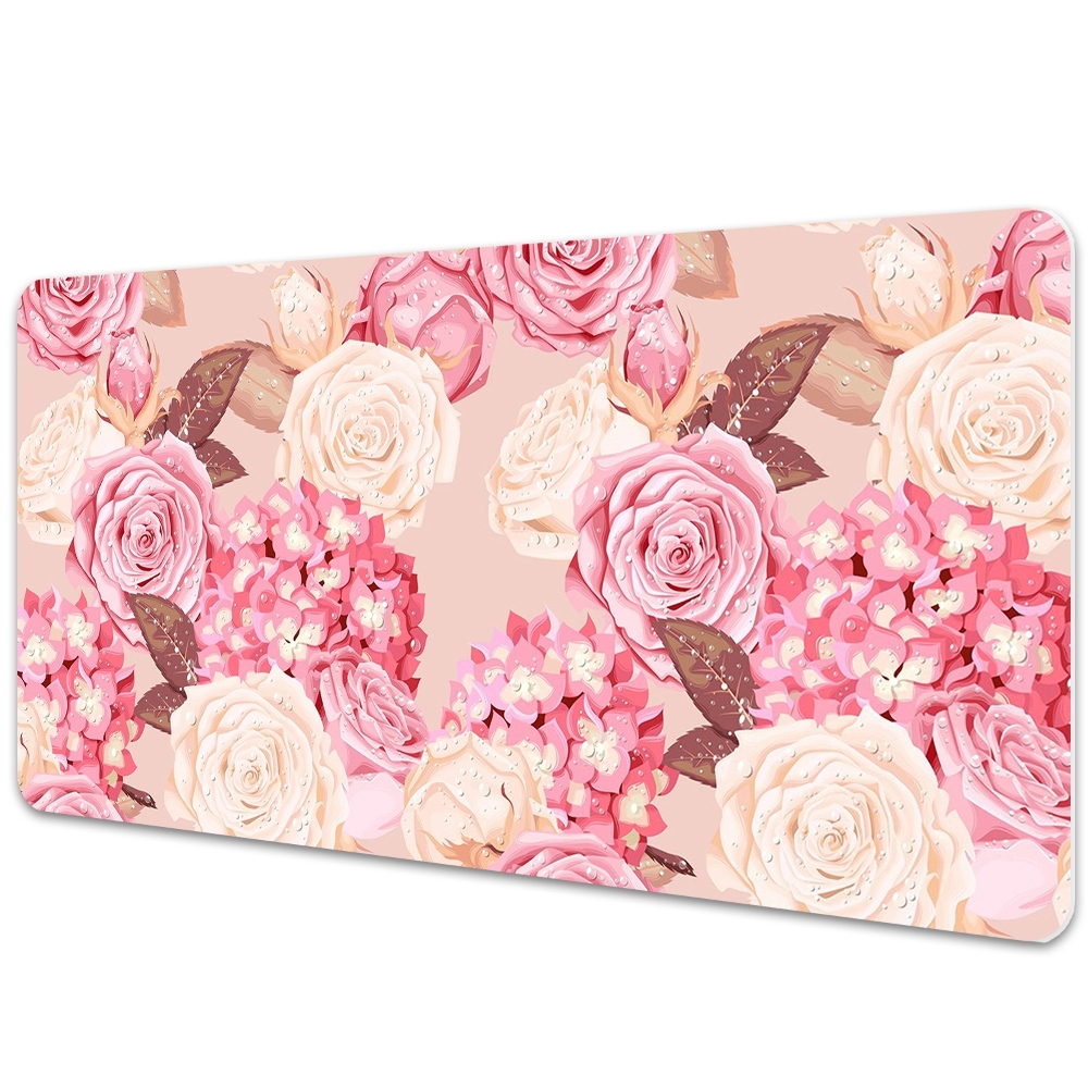 Protectie birou Un buchet colorat