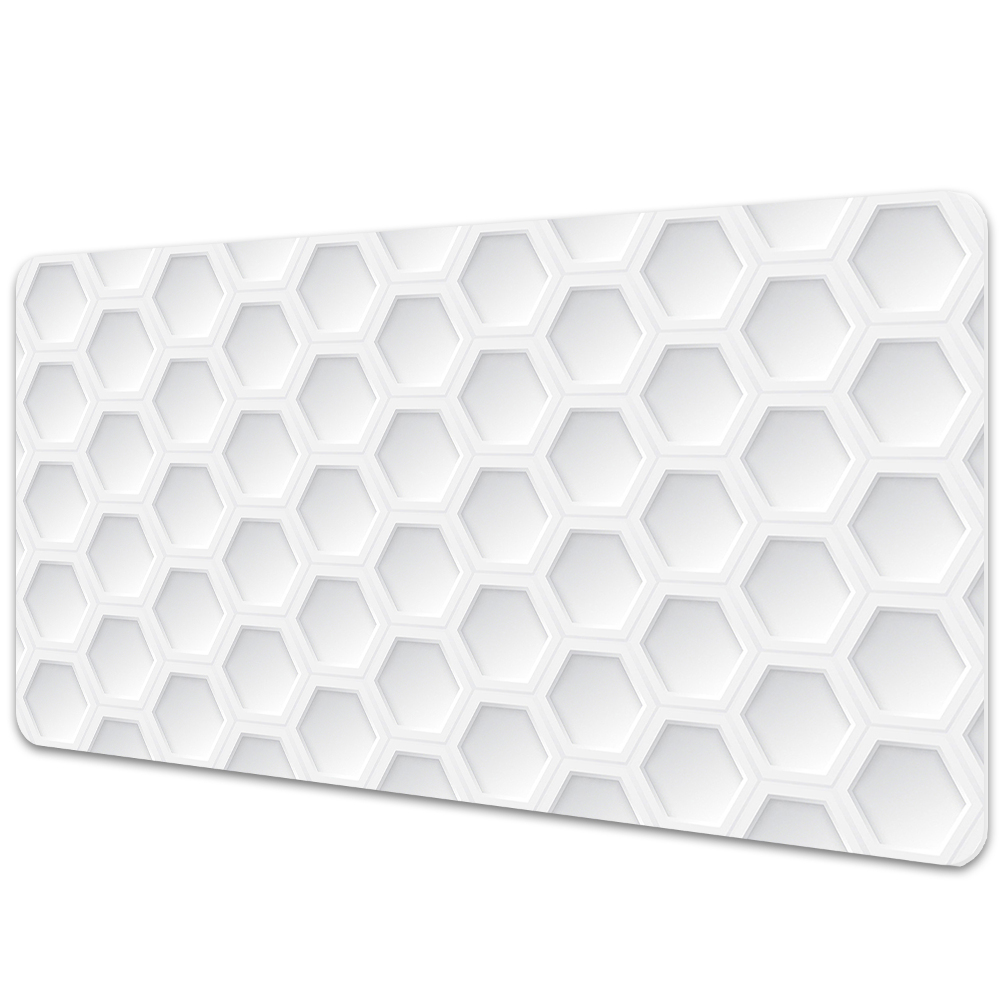 Mapa protectie birou hexagoane 3D