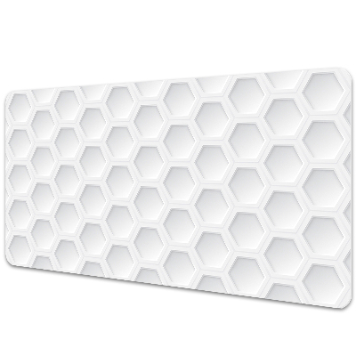 Mapa protectie birou hexagoane 3D