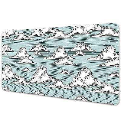 Textura de marmură gri Suport de birou