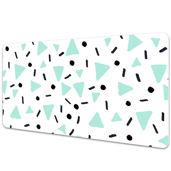 Mapa de birou Model geometric retro