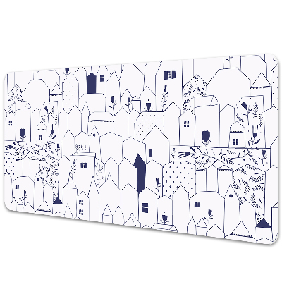 Mapa protectie birou Oraș desenat