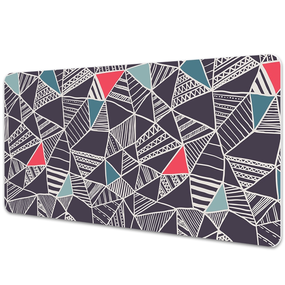 Mapa protectie birou Patchwork negru