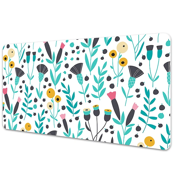 Protectie birou Motiv floral scandinav