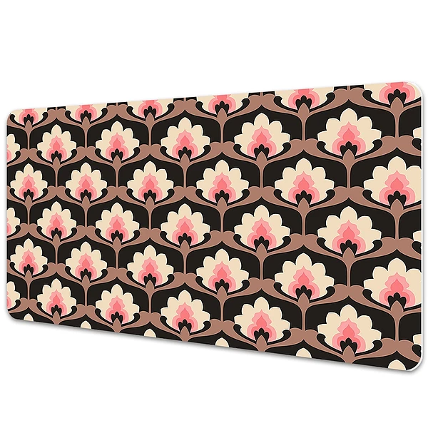Mapa de birou Model floral vintage